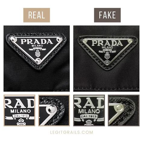 prada orig vs fake|prada authenticity check.